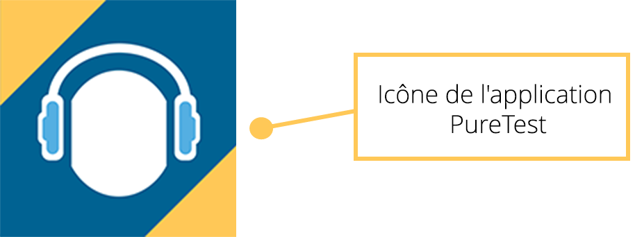 Icône de l'application  PureTest