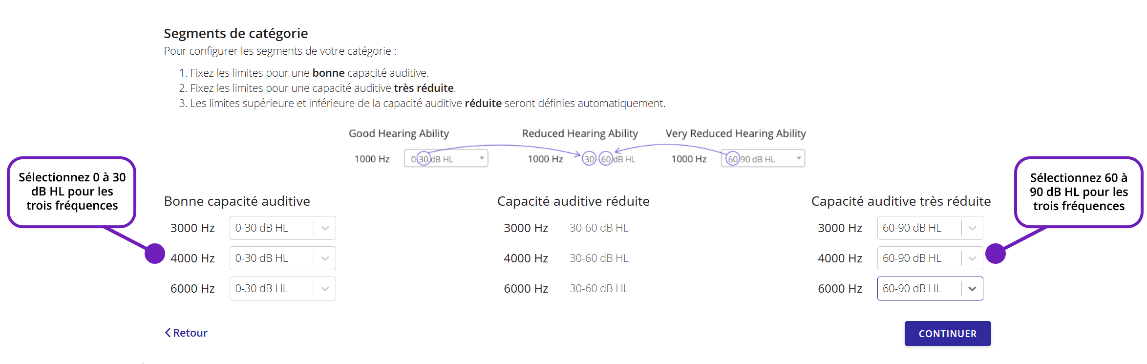 A screenshot of QuickTest's Category Segments setting.